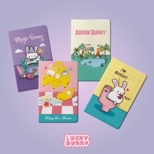 Paquete 4 Sketchbook de Lucky Bunny